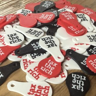 Einkaufschip tax the rich Dauerchip