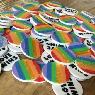 Einkaufschip Pride LOVE WINS "zum Vergessen"